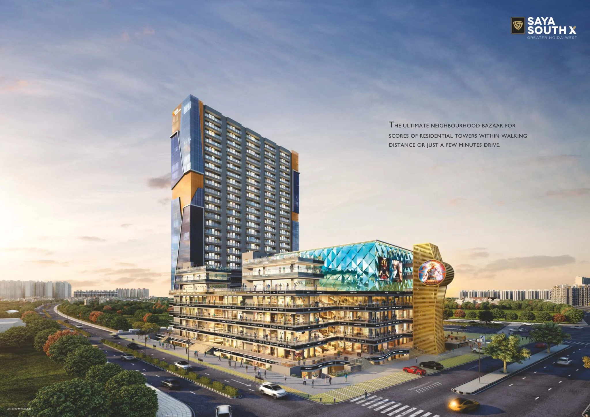 Exclusive Retail Shops & Studio Apartments